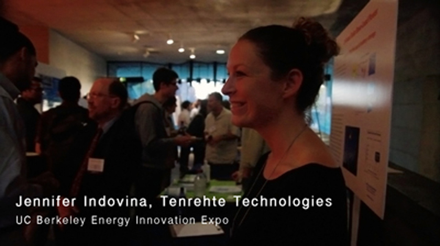 Tenrehte CEO Jennifer Indovina at UC Berkeley's Energy Symposium & Innovation Expo, a
gathering of 700+ energy leaders from around the U.S.