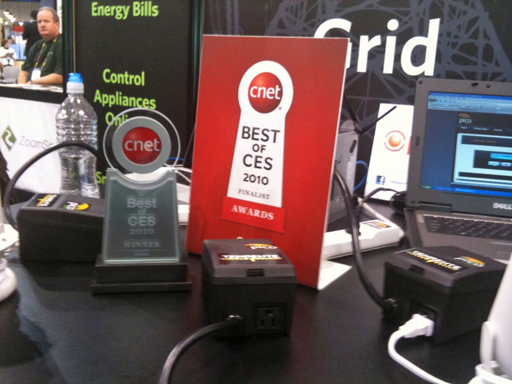 PICOwatt® is selected as A Best of CES 2010 CNET Award Finalist, 09 January
2010