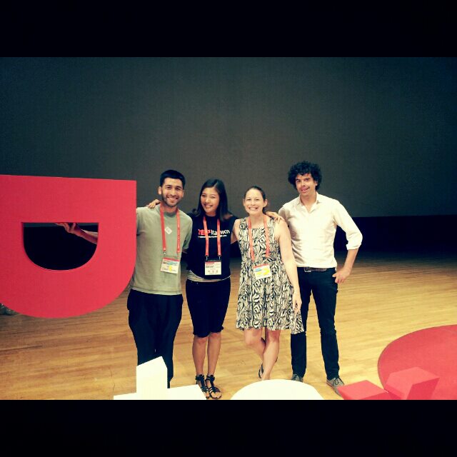Tenrehte CEO Jennifer Indovina at TEDxItaewon 2012, Group Photograph